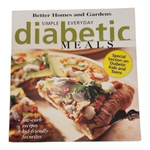 Better Homes and Gardens Diabetic Meals Cookbook